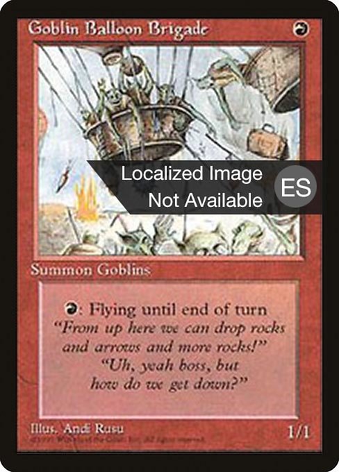 Goblin Balloon Brigade [Fourth Edition Foreign Black Border - 197]