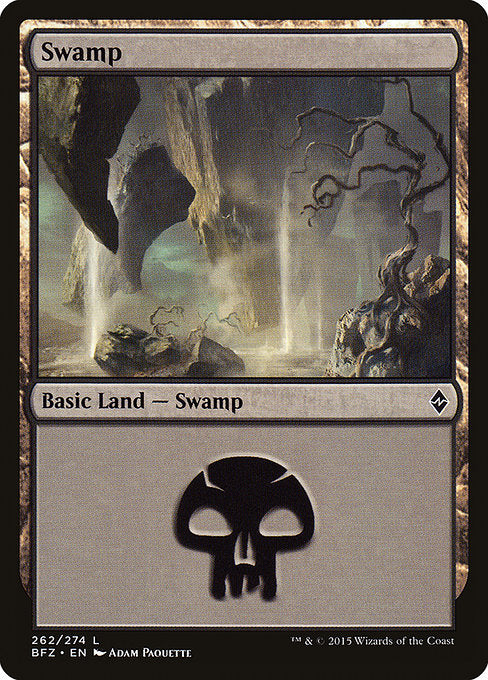 Swamp [Battle for Zendikar - 262a]