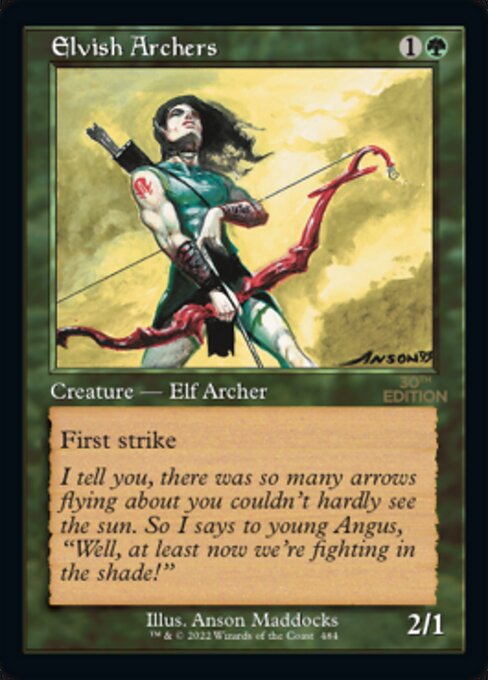 Elvish Archers [30th Anniversary Edition - 484]