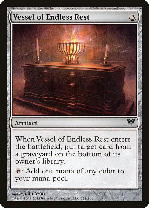 Vessel of Endless Rest [Avacyn Restored - 224]