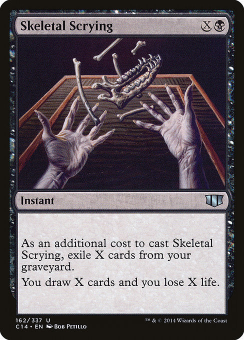 Skeletal Scrying [Commander 2014 - 162]