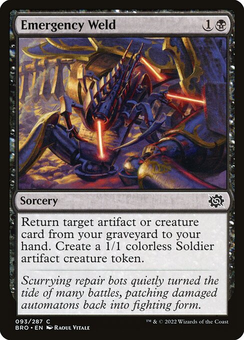 Emergency Weld [The Brothers' War - 93]