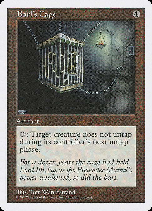 Barl's Cage [Fifth Edition - 352]