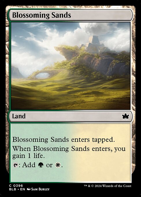 Blossoming Sands [Bloomburrow - 396]