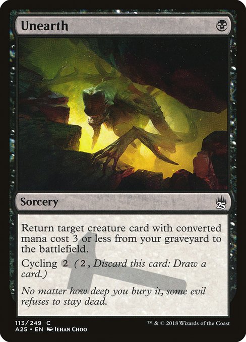 Unearth [Masters 25 - 113]