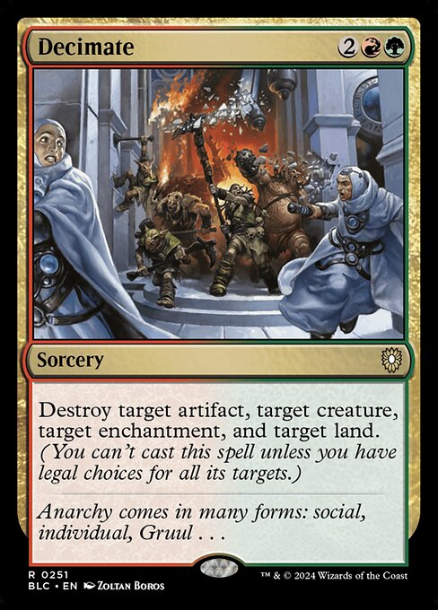 Decimate [Bloomburrow Commander - 251]