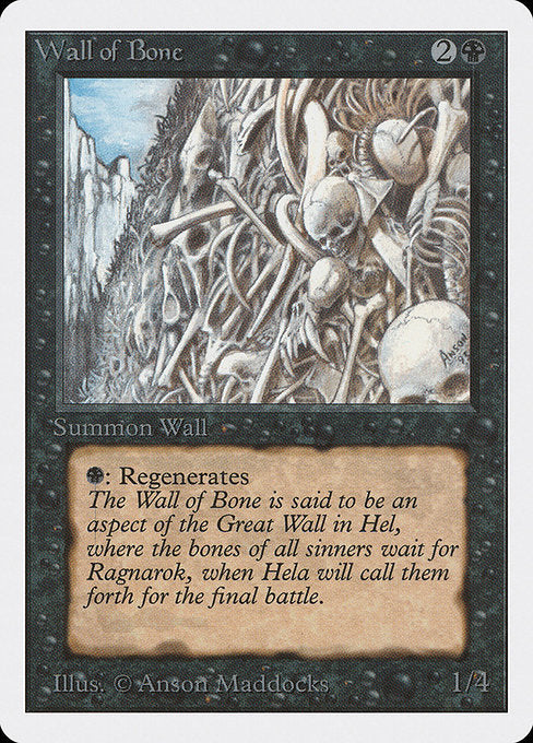 Wall of Bone [Unlimited Edition - 133]
