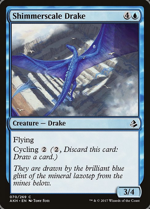 Shimmerscale Drake [Amonkhet - 70]