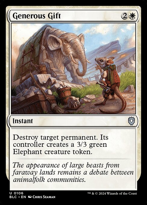 Generous Gift [Bloomburrow Commander - 106]