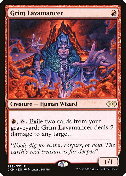 Grim Lavamancer [Double Masters - 129]