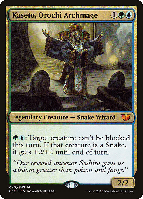 Kaseto, Orochi Archmage [Commander 2015 - 47]