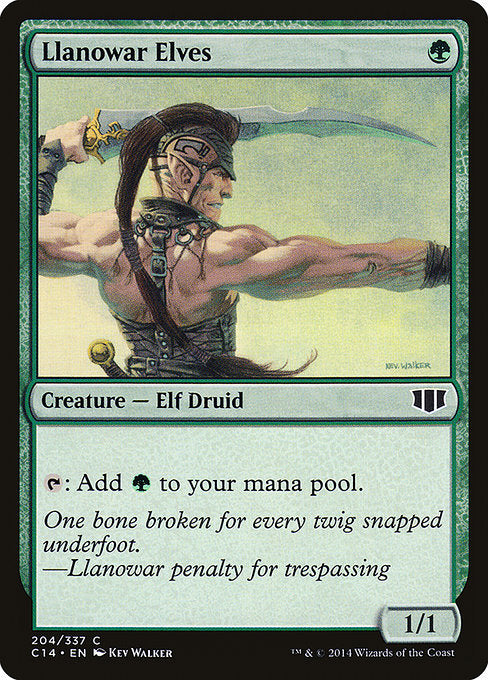 Llanowar Elves [Commander 2014 - 204]
