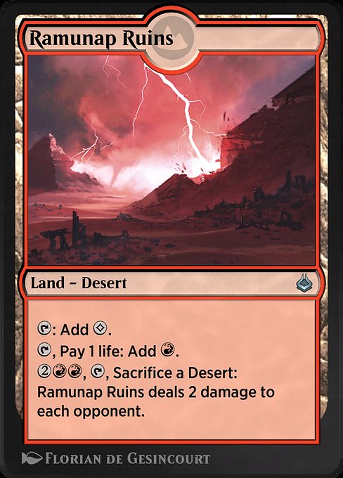 Ramunap Ruins [Amonkhet Remastered - 326]