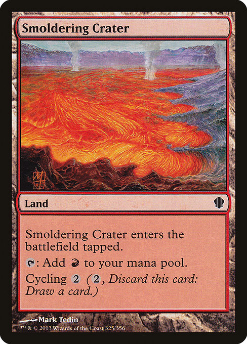 Smoldering Crater [Commander 2013 - 325]