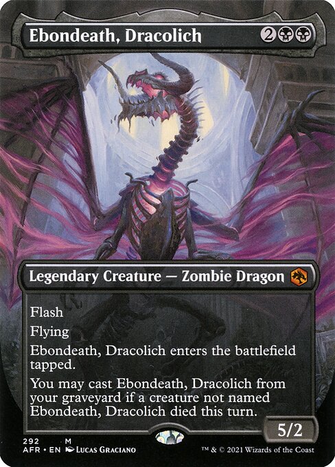Ebondeath, Dracolich [Adventures in the Forgotten Realms - 292]