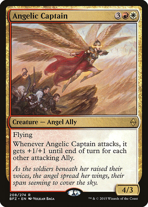 Angelic Captain [Battle for Zendikar - 208]