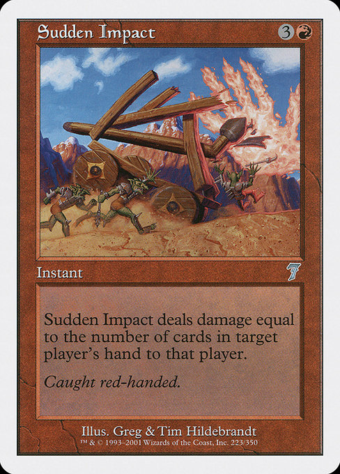 Sudden Impact [Seventh Edition - 223]