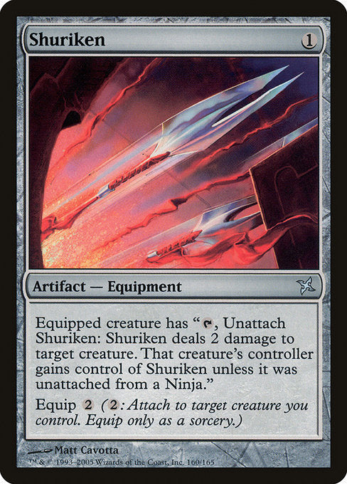 Shuriken [Betrayers of Kamigawa - 160]