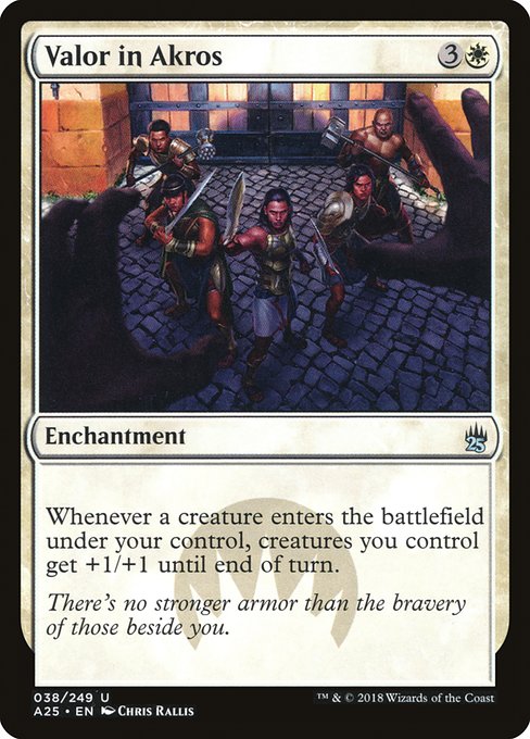 Valor in Akros [Masters 25 - 38]