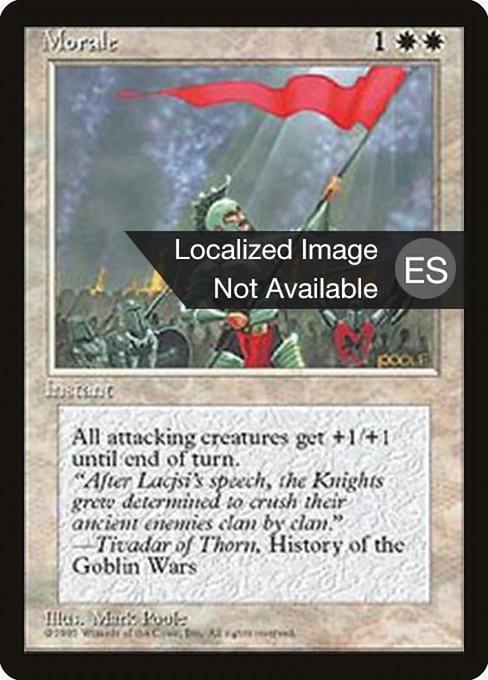 Morale [Fourth Edition Foreign Black Border - 36]