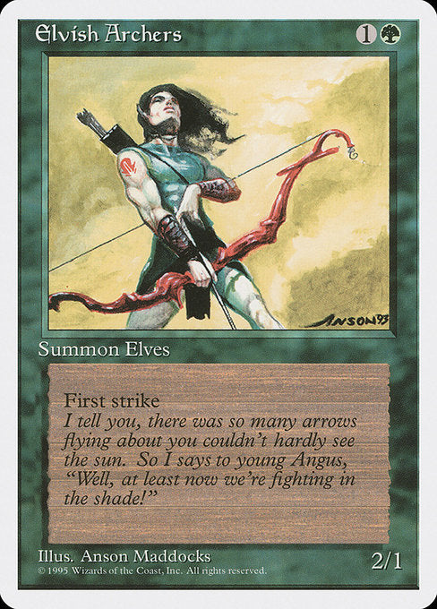 Elvish Archers [Fourth Edition - 243]
