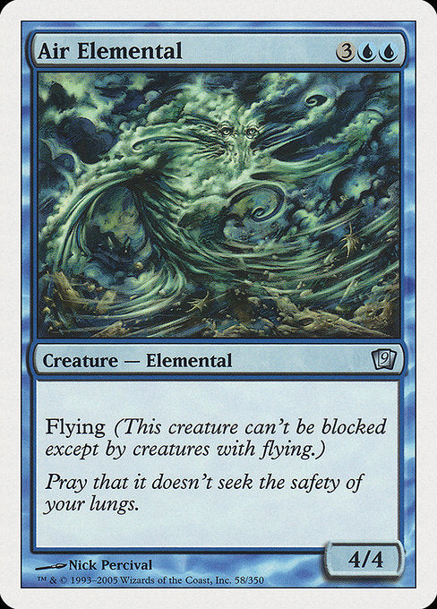 Air Elemental [Ninth Edition - 58]