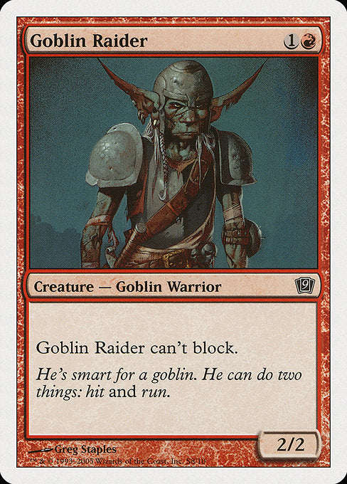 Goblin Raider [Ninth Edition - S8]