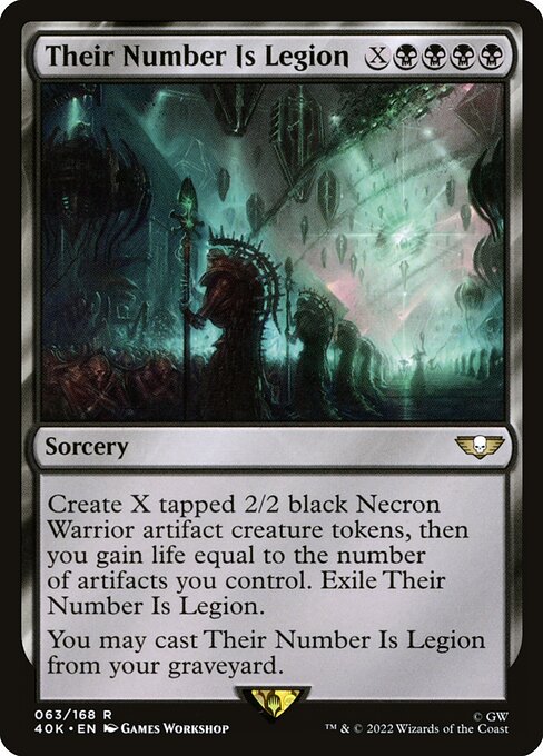 Their Number Is Legion [Warhammer 40,000 Commander - 63]