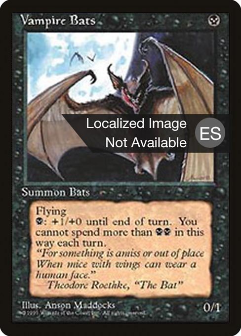 Vampire Bats [Fourth Edition Foreign Black Border - 167]