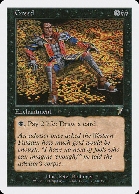Greed [Seventh Edition - 140]