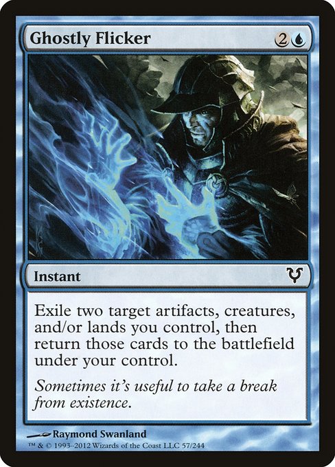 Ghostly Flicker [Avacyn Restored - 57]