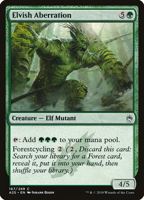 Elvish Aberration [Masters 25 - 167]