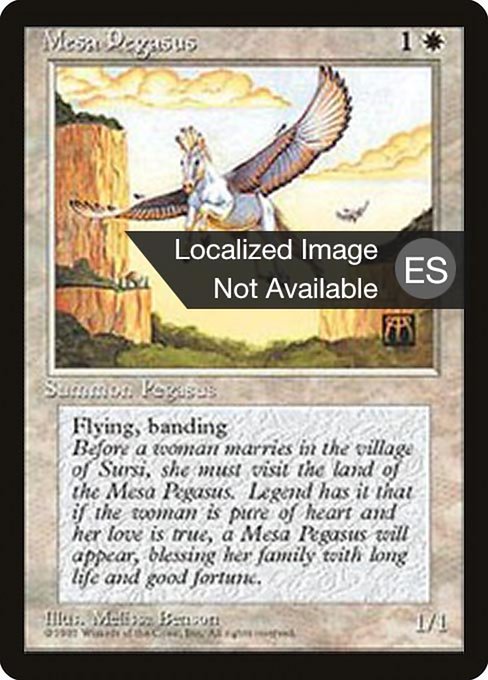 Mesa Pegasus [Fourth Edition Foreign Black Border - 35]