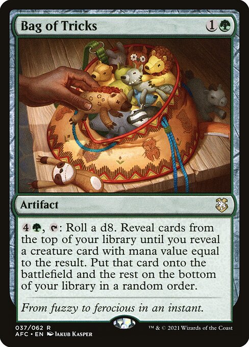 Bag of Tricks [Forgotten Realms Commander - 37]