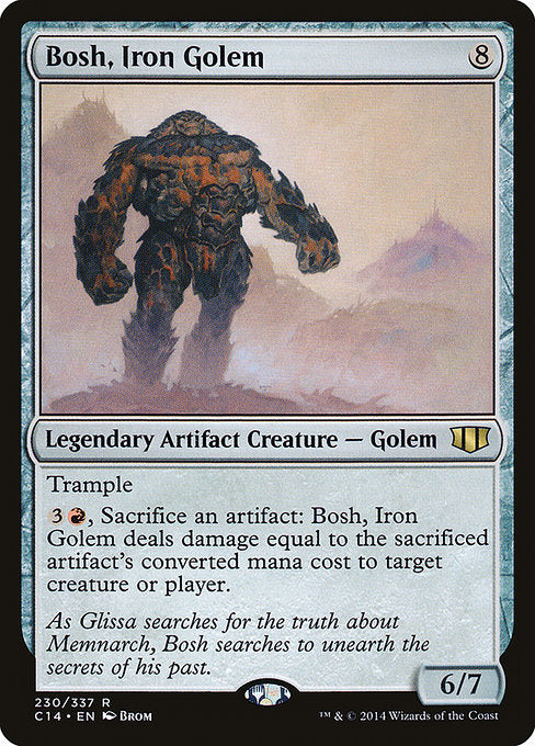 Bosh, Iron Golem [Commander 2014 - 230]