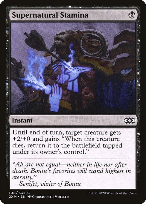 Supernatural Stamina [Double Masters - 108]