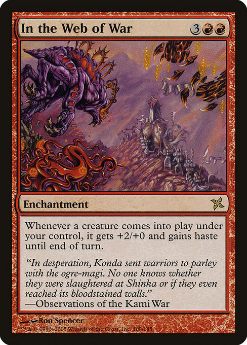 In the Web of War [Betrayers of Kamigawa - 108]
