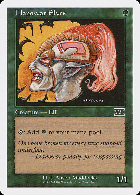 Llanowar Elves [Battle Royale Box Set - 39]