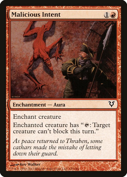 Malicious Intent [Avacyn Restored - 147]