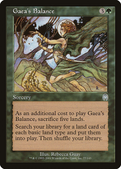 Gaea's Balance [Apocalypse - 77]
