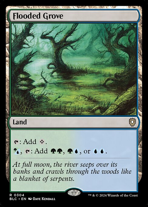 Flooded Grove [Bloomburrow Commander - 304]