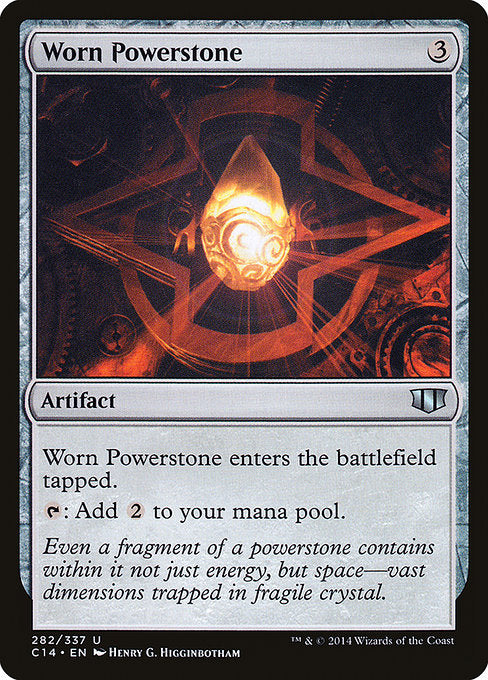 Worn Powerstone [Commander 2014 - 282]