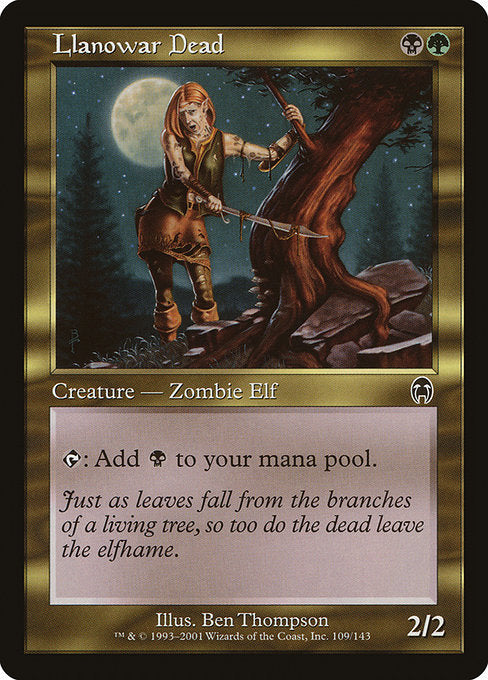Llanowar Dead [Apocalypse - 109]