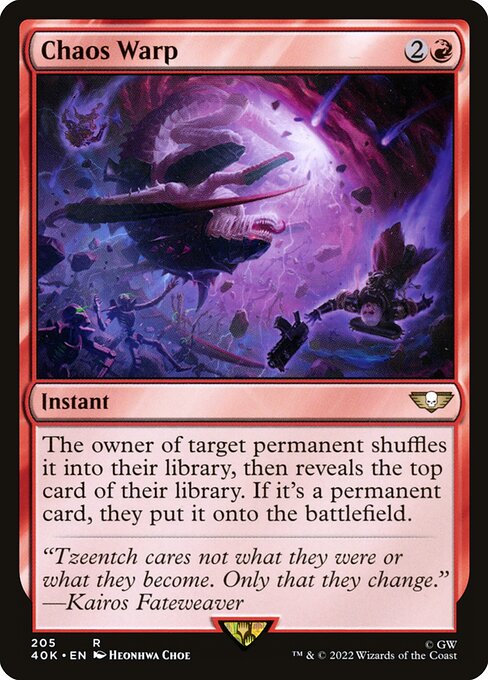 Chaos Warp [Warhammer 40,000 Commander - 205]