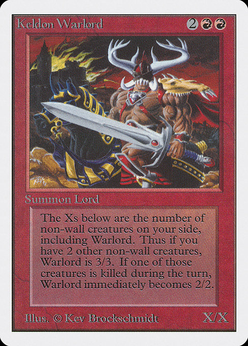 Keldon Warlord [Unlimited Edition - 161]