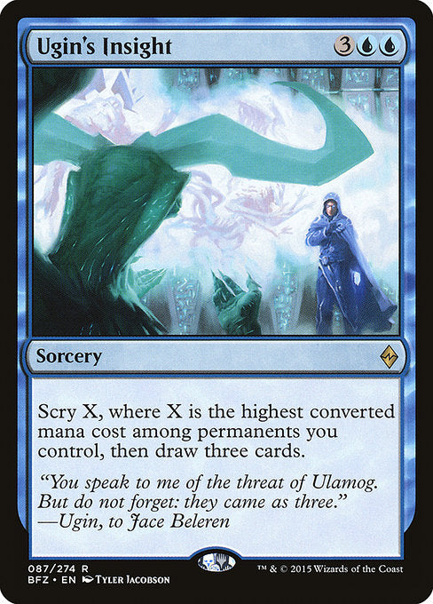 Ugin's Insight [Battle for Zendikar - 87]