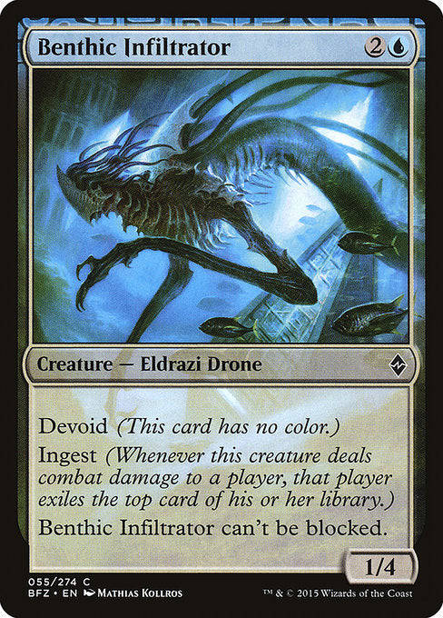 Benthic Infiltrator [Battle for Zendikar - 55]