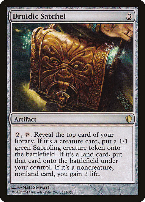 Druidic Satchel [Commander 2013 - 242]