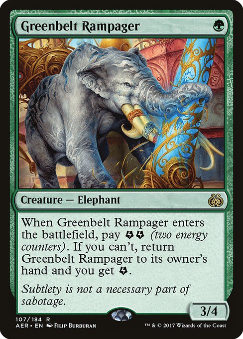 Greenbelt Rampager [Aether Revolt - 107]
