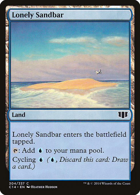 Lonely Sandbar [Commander 2014 - 304]